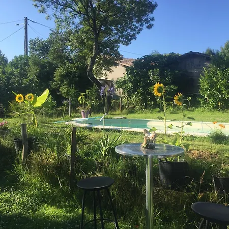 2 A 4 Personnes Avec Clim Et Piscine Pres De St Emilion A La Campagne, Wifi, Clim, Piscine Apartmán Lagorce (Gironde)