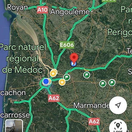 2 A 6 Personnes Pres De St Emilion A La Campagne, Wifi, Clim, Piscine