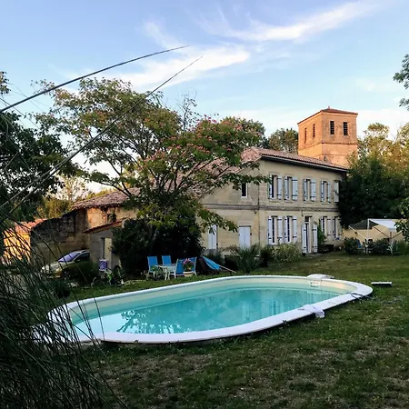 Apartmán 2 A 4 Personnes Avec Clim Et Piscine Pres De St Emilion A La Campagne, Wifi, Clim, Piscine Lagorce (Gironde)