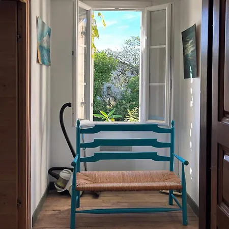 Gd Au Mois 2 A 4 Personnes Avec Clim Et Piscine Pres De St Emilion A La Campagne, Wifi, Clim, Piscine Non Chauffee Apartment Lagorce (Gironde)